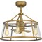 Quoizel Barlow Fan Light 4 Lights Weathered Brass BAW3122WS - alternate 1